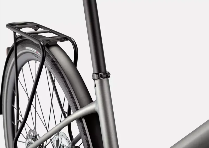 Specialized Turbo Vado SL 5.0 Step-Through EQ Electric Hybrid Bike 2024 in Silver Aluminium-1